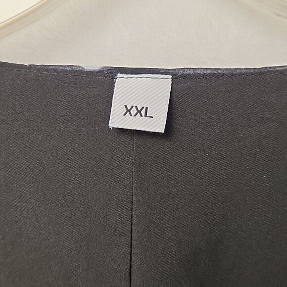 Black & White Polka Dot Dress Maxi Shear Mini underlined Slip XXL Baby doll Y2K - Picture 6 of 12